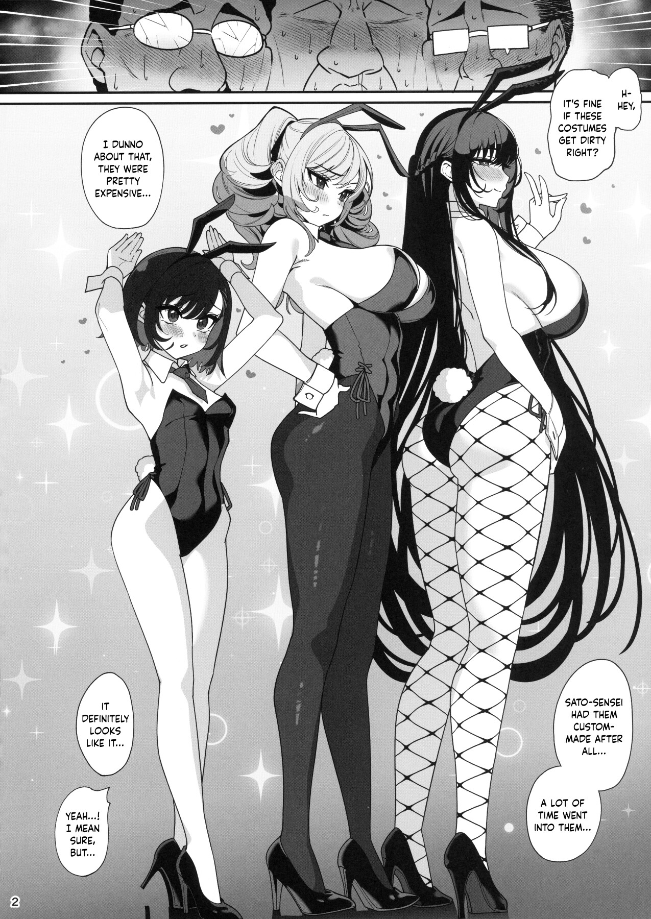 Hentai Manga Comic-Hypnotised Bunnygirls-Read-3